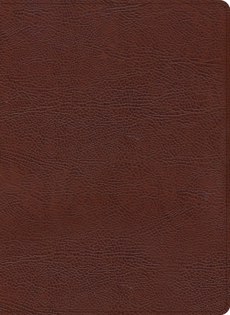 CSB Verse-by-Verse Pastor's Bible, Brown Bonded Leather - Re-vived