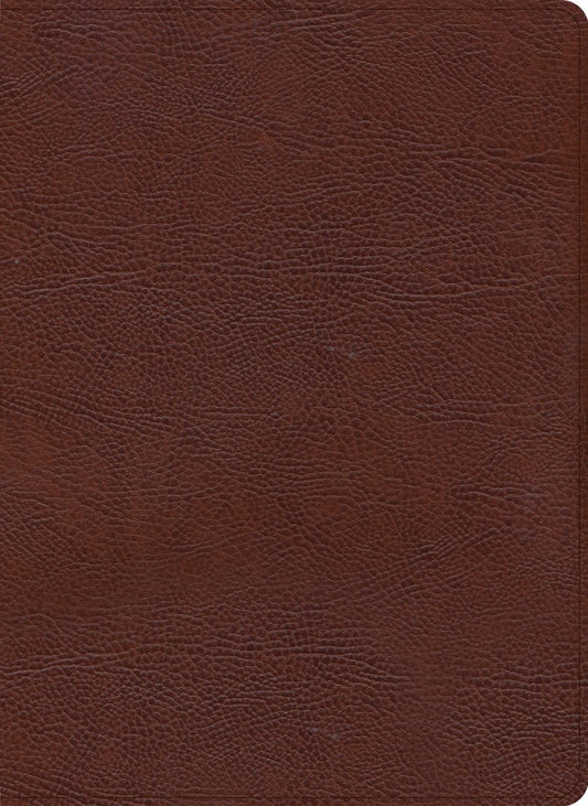 CSB Verse-by-Verse Pastor's Bible, Brown Bonded Leather - Re-vived