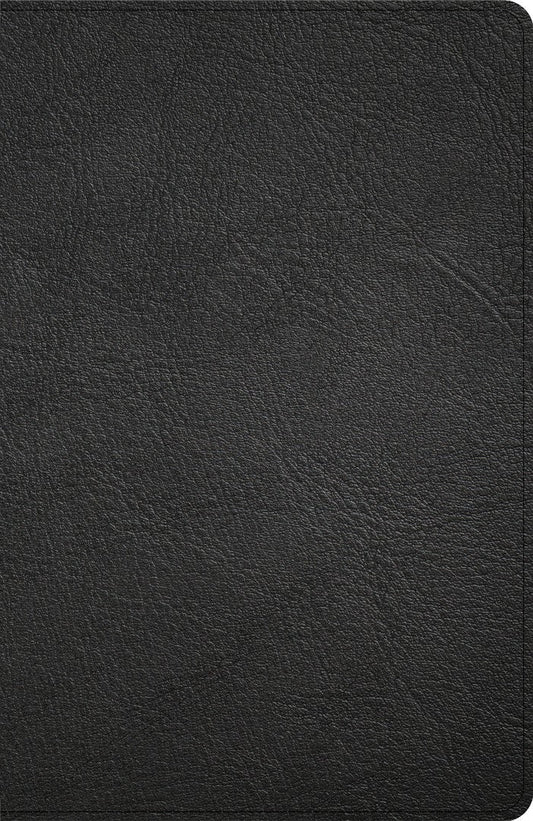 KJV Thinline Bible, Black Genuine Leather - Re-vived