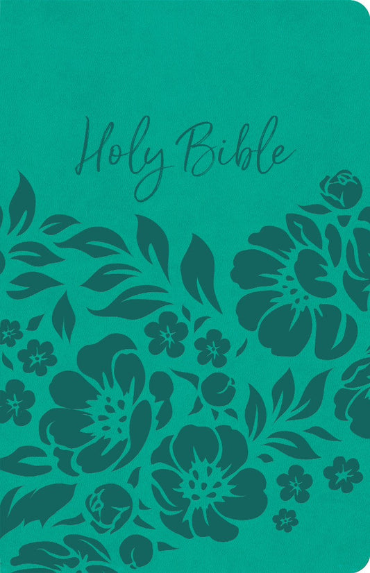 KJV Thinline Bible, Teal LeatherTouch, Value Edition - Re-vived