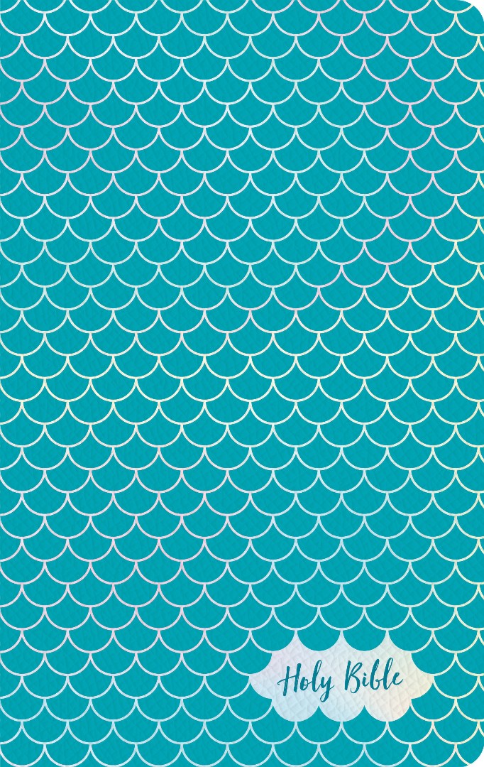 KJV Kids Bible, Thinline Edition, Aqua LeatherTouch - Re-vived