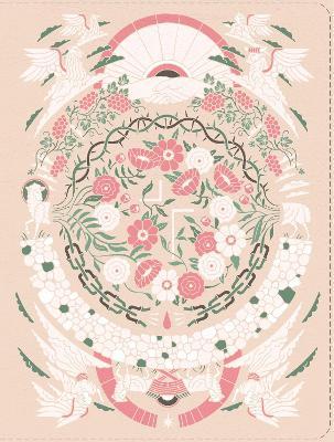 ESV Jesus Bible, Artist Edition, Peach Floral - Re-vived