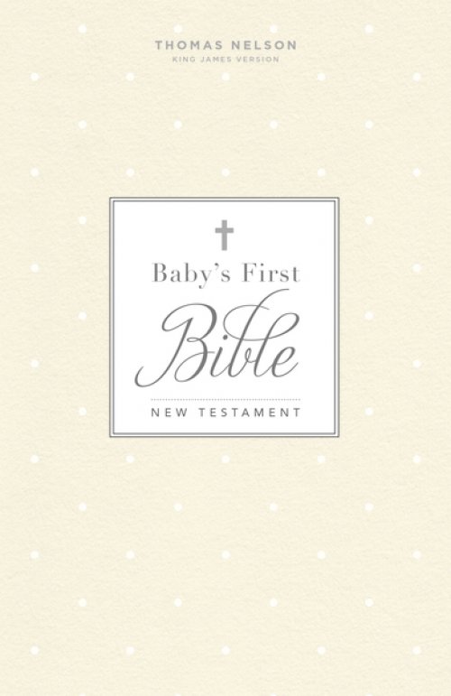 KJV Baby's First New Testament, White - Re-vived