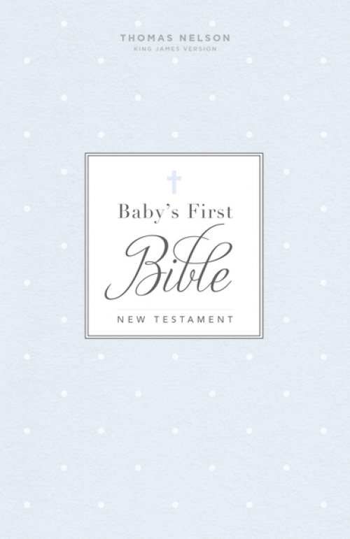 KJV Baby's First New Testament, Blue - Re-vived
