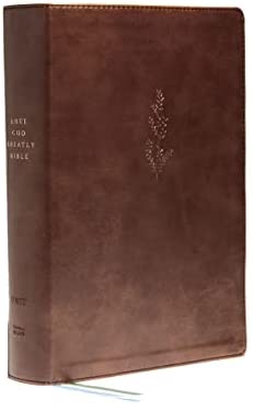 NET Young Women Love God Greatly Bible, Brown - Re-vived