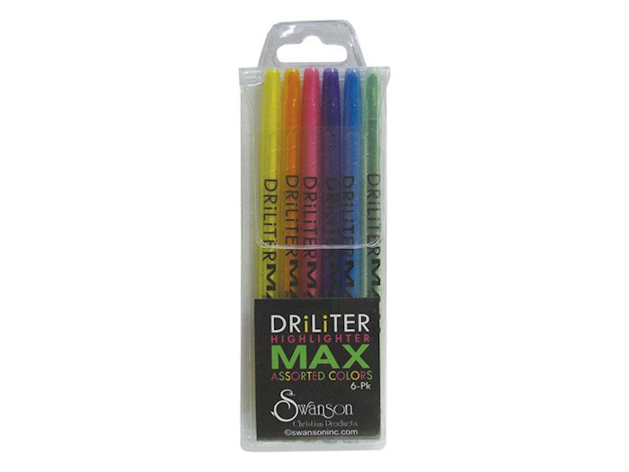Drilighter Highlighter Max Multicolour 6-pack - Re-vived