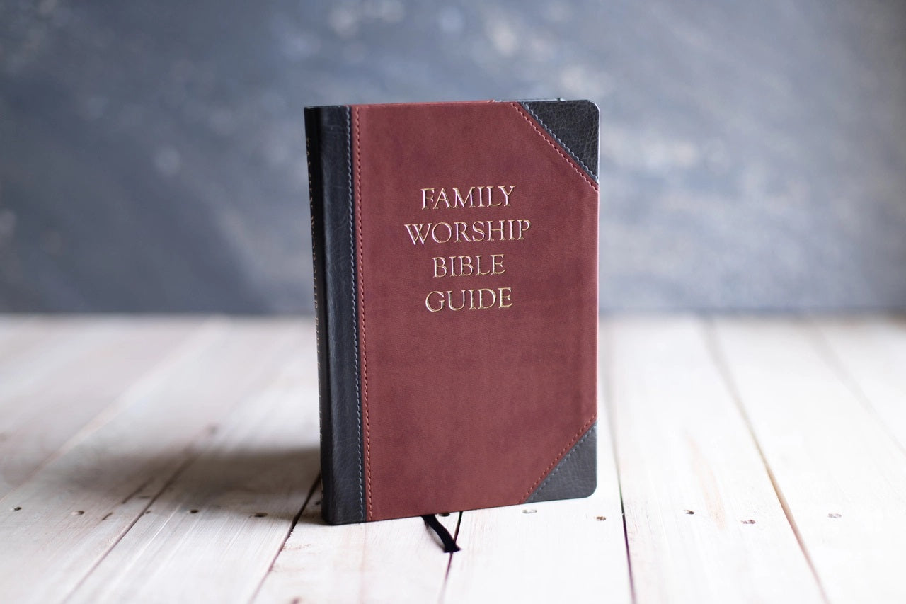Family Worship Bible Guide, Imitation Leather - Re-vived