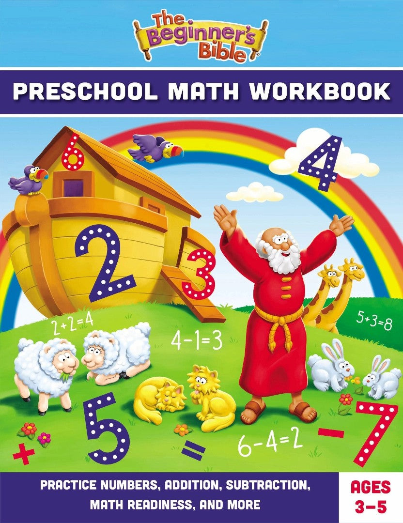 The Beginner's Bible Preschool Math Workbook - Re-vived