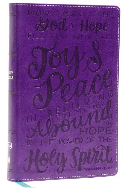 NKJV Holy Bible for Kids, Verse Art Cover, Purple - Re-vived