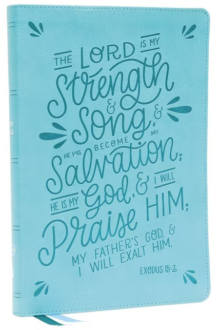 NKJV Thinline Bible, Teal, Red Letter - Re-vived