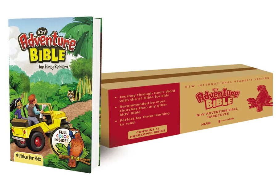 NIrV Adventure Bible for Early Readers, Case of 12 - Re-vived
