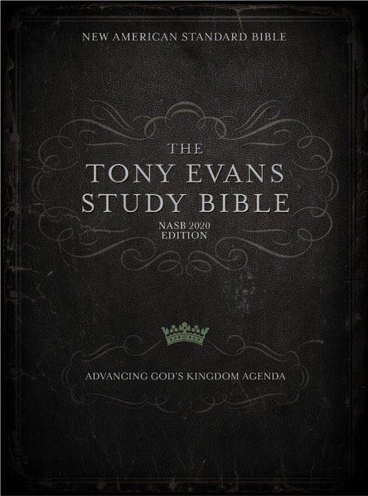 NASB Tony Evans Study Bible, Jacketed Hardcover - Re-vived