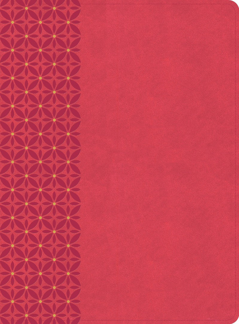 CSB Study Bible, Coral LeatherTouch - Re-vived
