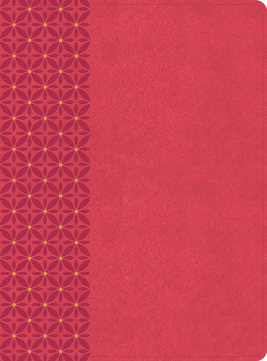 CSB Study Bible, Coral LeatherTouch, Indexed - Re-vived