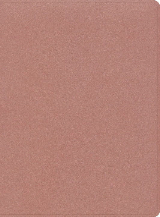 CSB Study Bible, Rose Gold LeatherTouch, Indexed - Re-vived