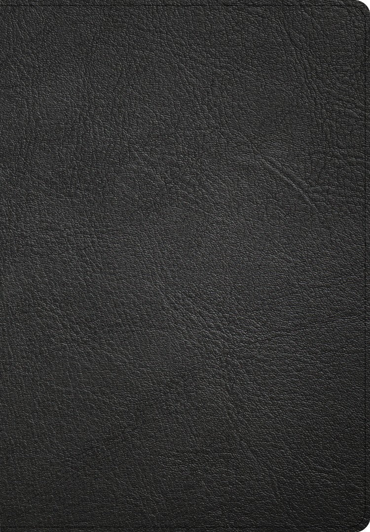 CSB Super Giant Print Reference Bible, Black, Indexed - Re-vived
