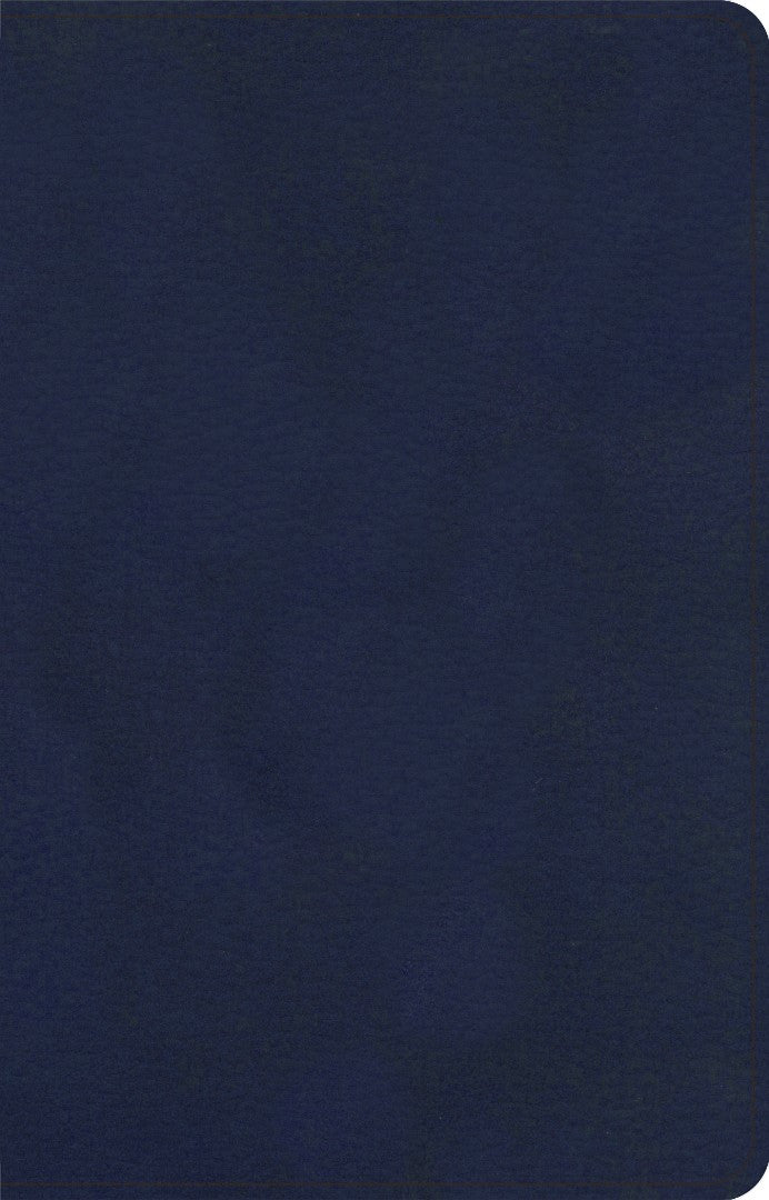 KJV Single-Column Compact Bible, Navy LeatherTouch - Re-vived