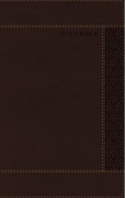 NRSVue Holy Bible Leathersoft, Brown, Comfort Print - Re-vived