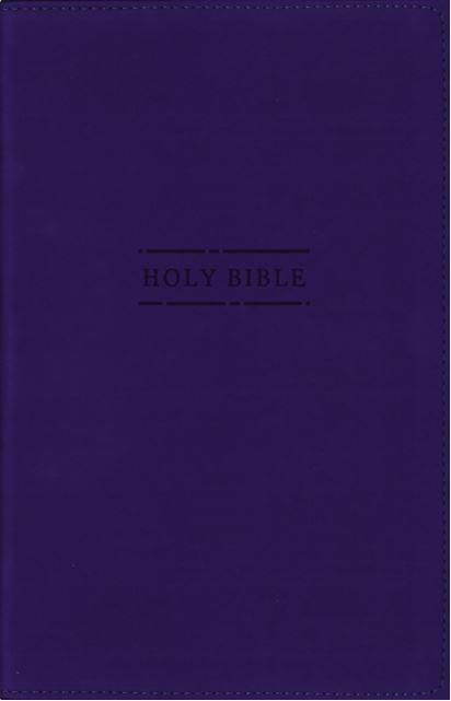 NSRVue Gift Bible Leathersoft, Blue, Comfort Print - Re-vived