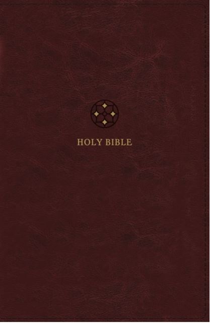 NRSVue Holy Bible Leathersoft, Burgundy, Comfort Print - Re-vived