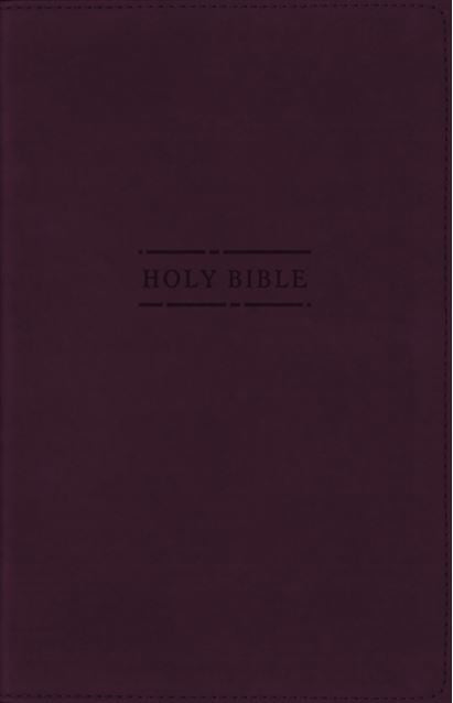 NRSVue Gift Bible Leathersoft, Burgundy, Comfort Print - Re-vived