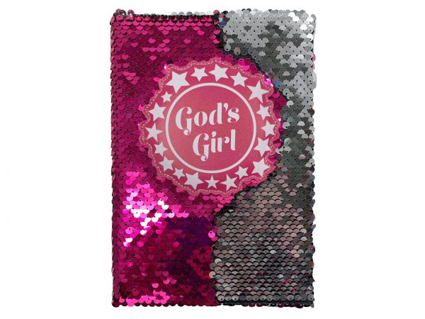 Journal: God's Girl Sequin - Re-vived