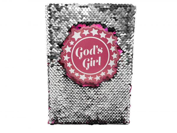 Journal: God's Girl Sequin - Re-vived
