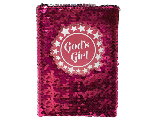 Journal: God's Girl Sequin - Re-vived