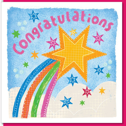 Congratulations Greetings Card - Re-vived