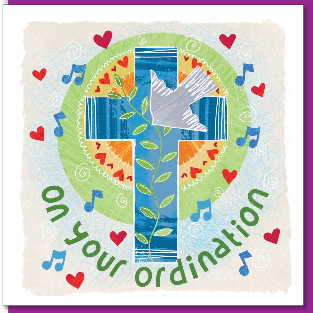 On Your Ordination Greetings Card - Re-vived