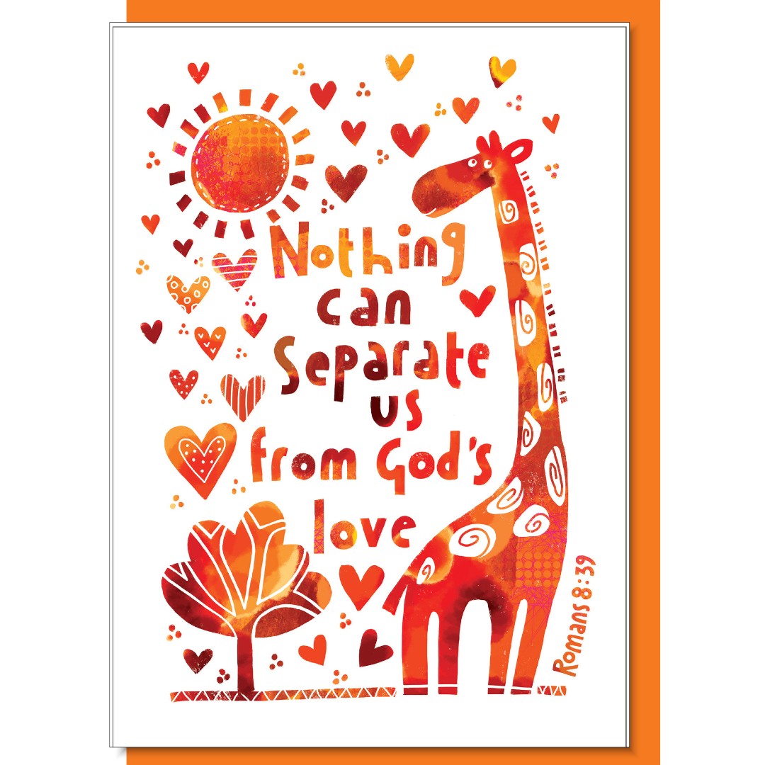 Nothing Can Seperate Us Greetings Card - Re-vived