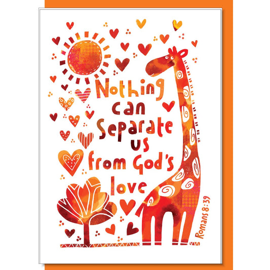 Nothing Can Seperate Us Greetings Card - Re-vived