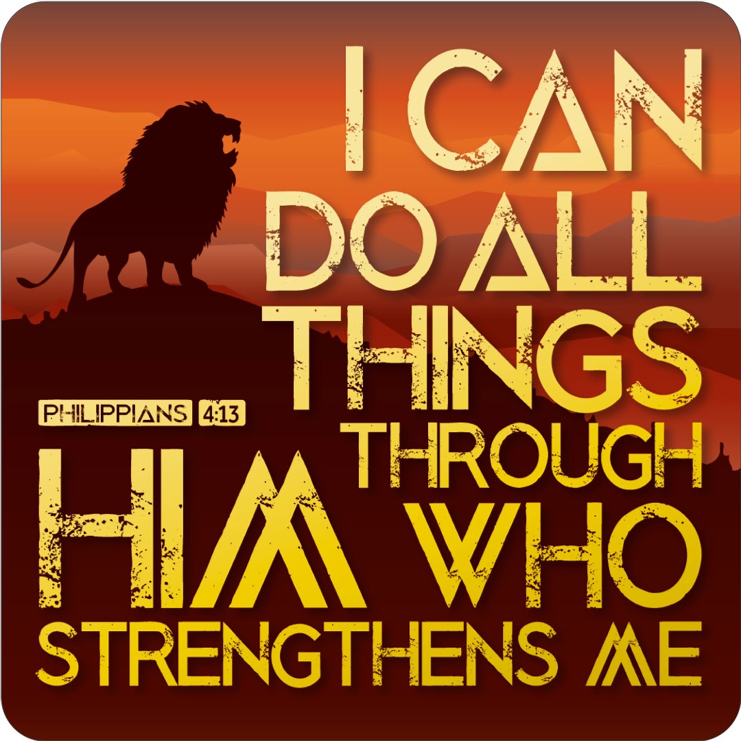I Can Do All Things Coaster - Re-vived