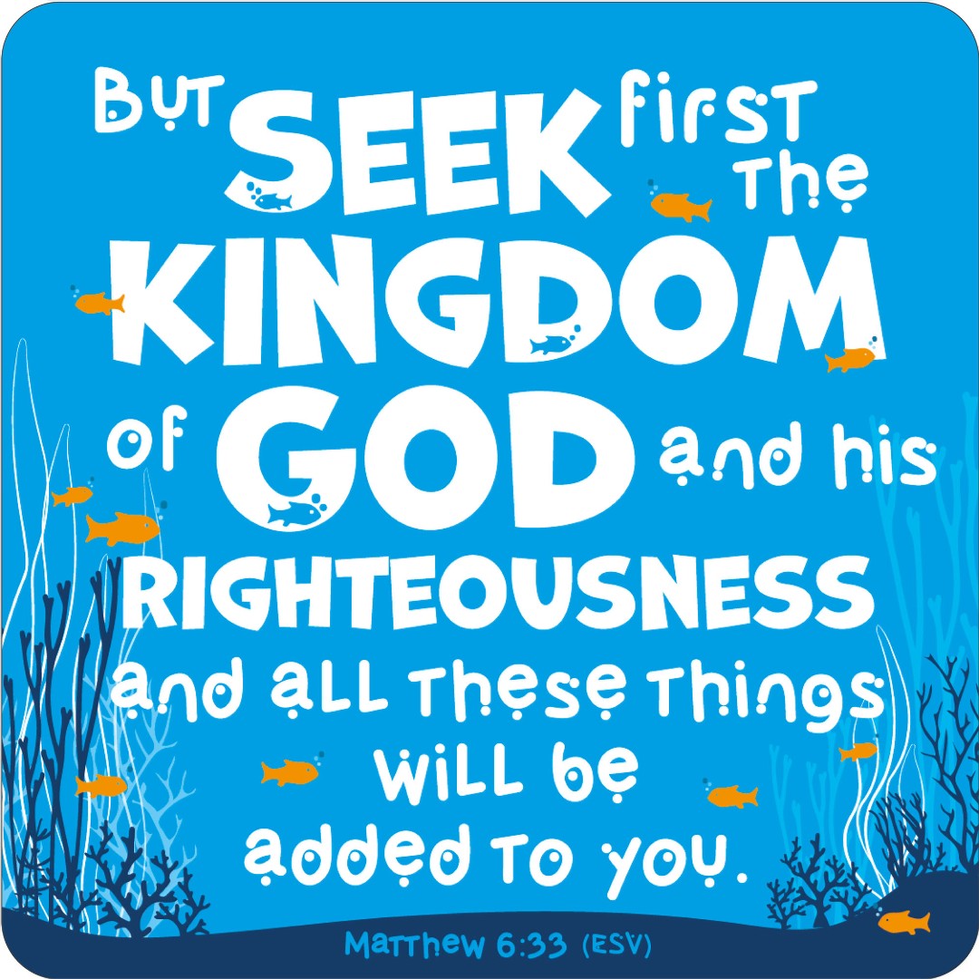 Seek First the Kingdom Coaster - Re-vived