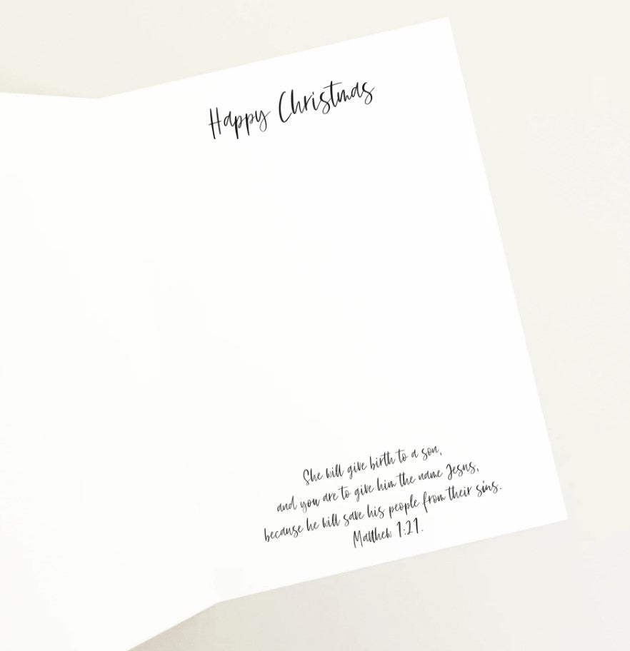 Oh Come Let Us Adore Him Christmas Cards (10 Pack) - Re-vived