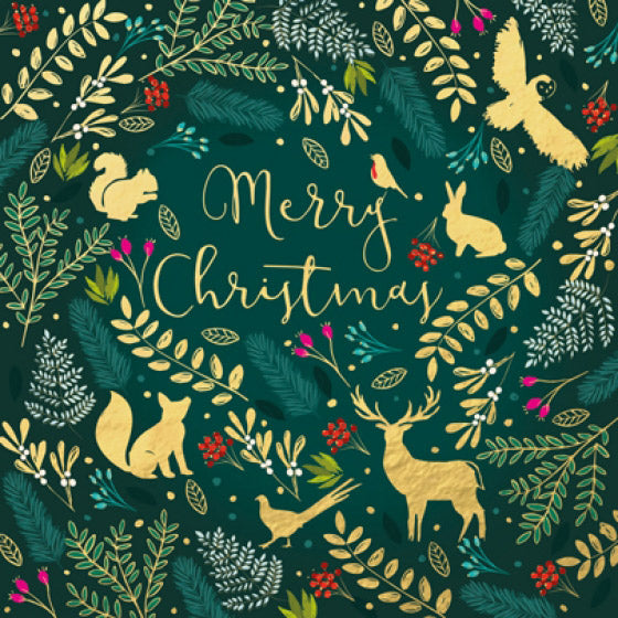 Christmas Cards: British Wildlife (Pack of 4) - Re-vived