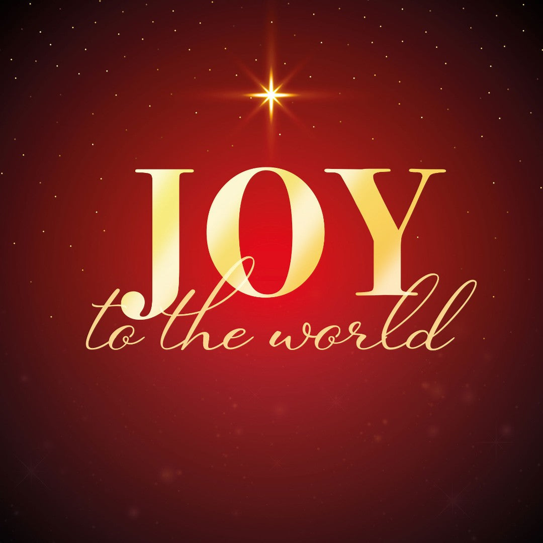 Luxury Christmas Cards: Joy to the World (Pack of 10) - Re-vived