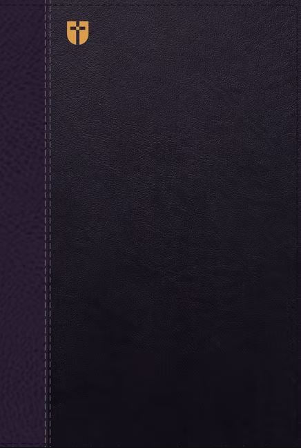NASB, The Grace and Truth Study Bible, Leathersoft, Navy - Re-vived