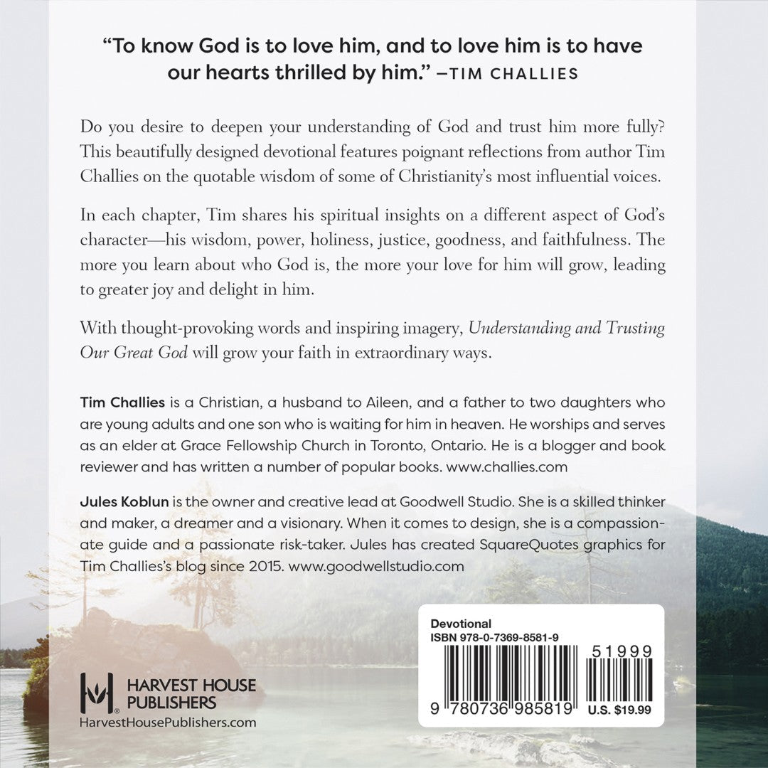 Understanding and Trusting Our Great God - Re-vived
