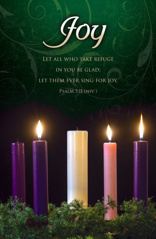 Joy Advent Week 3 Bulletin (pack of 100) - Re-vived