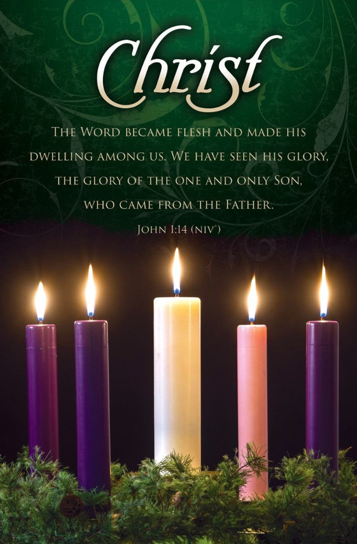 Christ Advent Week 5 Bulletin (pack of 100) - Re-vived