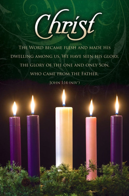 Christ Advent Week 5 Bulletin (pack of 100) - Re-vived
