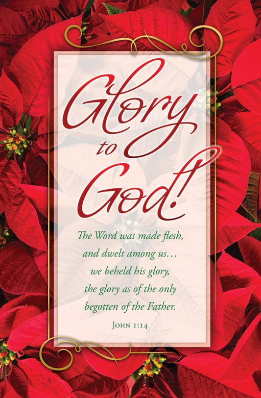 Glory to God! Christmas Bulletin (pack of 100) - Re-vived