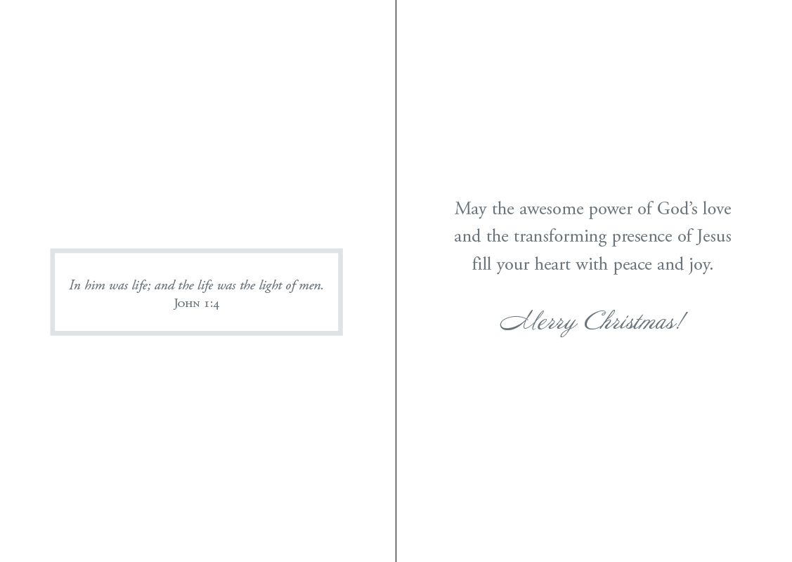 Lights of Christmas Boxed Christmas Cards (Box of 12) - Re-vived
