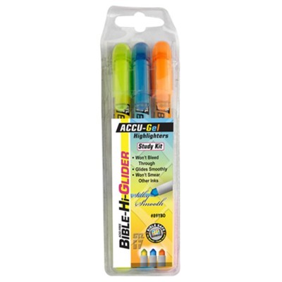 Bible Hi-Glider 3Pk Yellow/Blue/Orange - Re-vived
