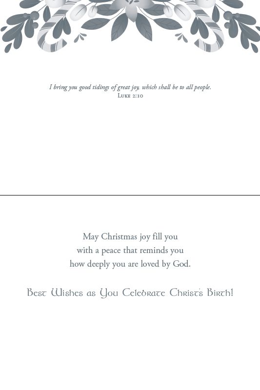 Candy Cane Christmas Boxed Cards (Box of 12) - Re-vived