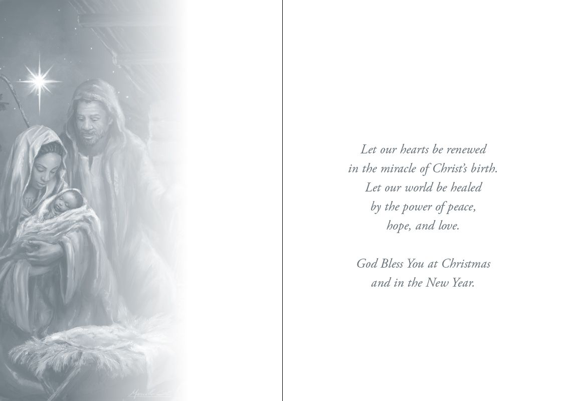 Her Firstborn Son Boxed Christmas Cards (Box of 12) - Re-vived