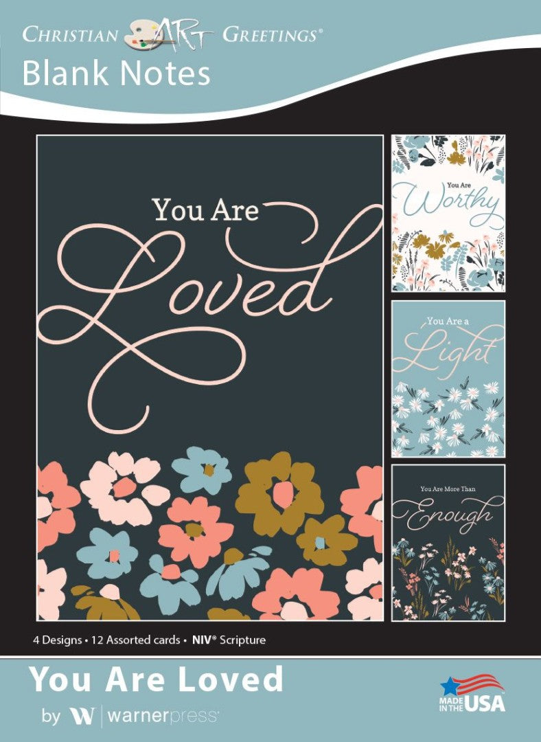 You Are Loved Boxed Greeting Cards (Box of 12) - Re-vived