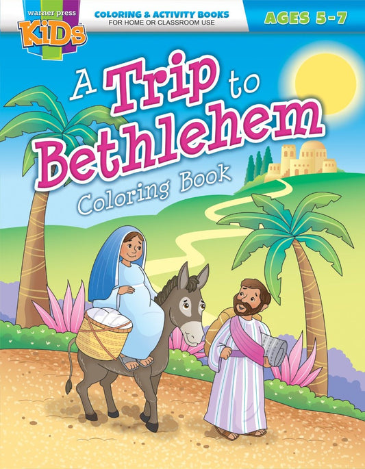 Trip to Bethlehem Coloring Book - Re-vived
