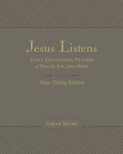 Jesus Listens Note-Taking Edition, Gray - Re-vived